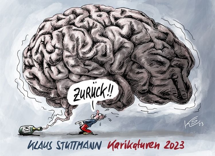 Produktbild: Zur&uuml;ck! - Stuttmann Karikaturen 2023
