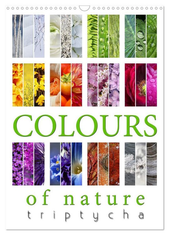 Produktbild: Colours of Nature - Triptycha (Wall Calendar 2026 DIN A3 portrait), CALVENDO 12 Month Wall Calendar