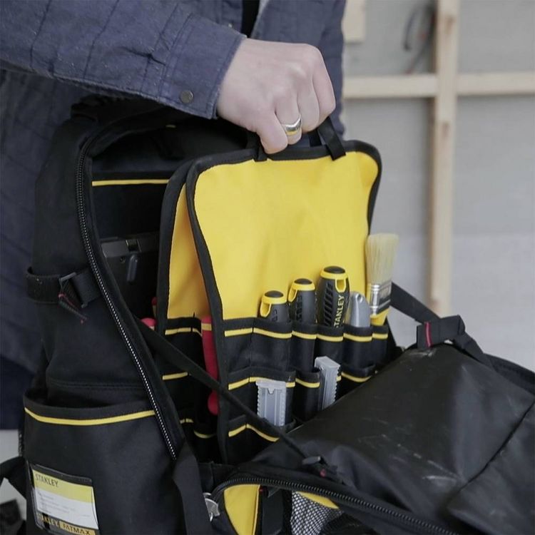 Produktbild: STANLEY FatMax 1-95-611 Werkzeugrucksack unbest&uuml;ckt (L x B x H) 360 x 360 x 495 mm