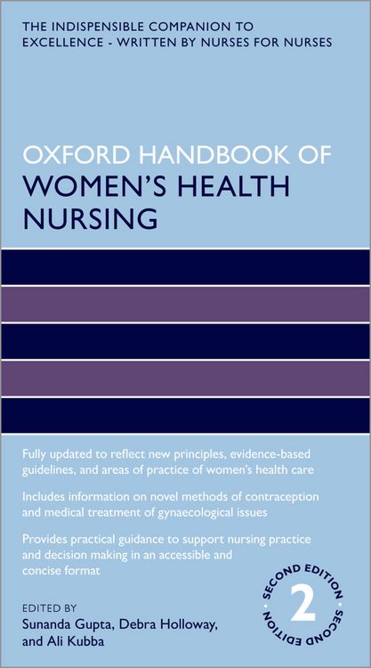 Produktbild: Oxford Handbook of Women's Health Nursing