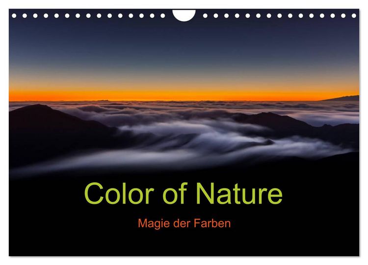 Produktbild: Color of Nature - Magie der Farben (Wandkalender 2026 DIN A4 quer), CALVENDO Monatskalender