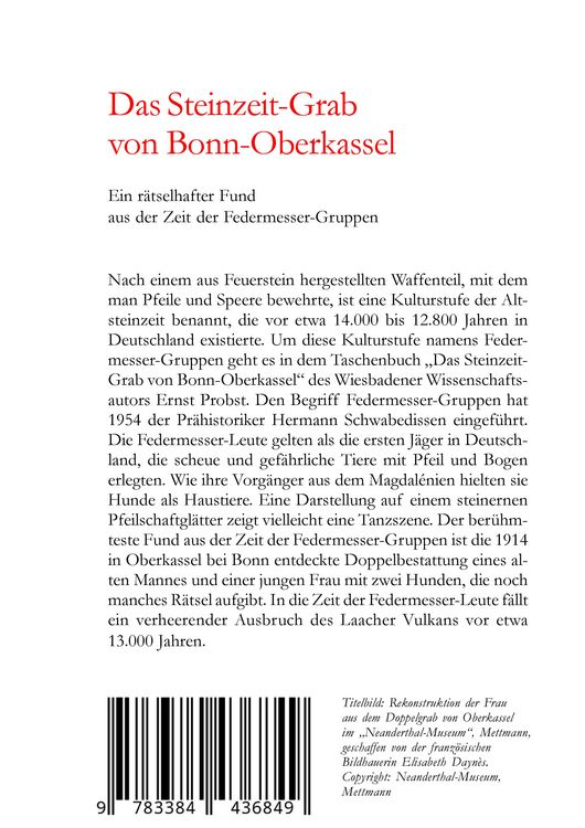 Produktbild: Das Steinzeit-Grab von Bonn-Oberkassel