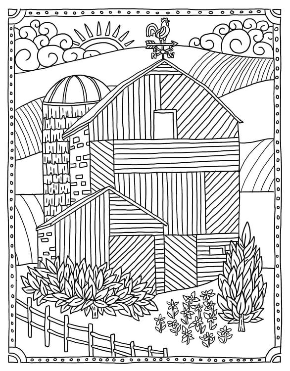 Produktbild: Country Life Coloring Book