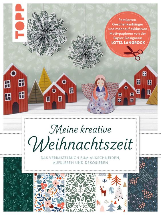 Produktbild: Meine kreative Weihnachtszeit. Das Verbastelbuch zum Ausschneiden, Aufkleben und Dekorieren
