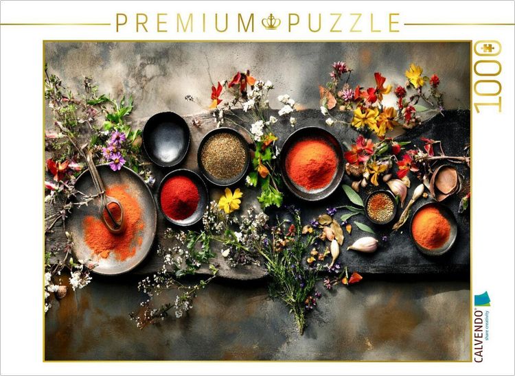 Produktbild: CALVENDO Puzzle Gew&uuml;rze | 1000 Teile Lege-Gr&ouml;&szlig;e 64x48cm Foto-Puzzle f&uuml;r gl&uuml;ckliche Stunden