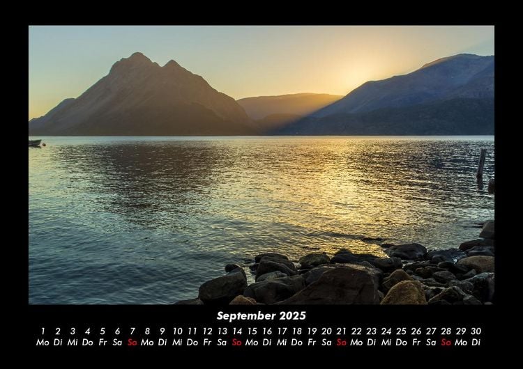 Produktbild: Bergige Welten 2025 Fotokalender DIN A3