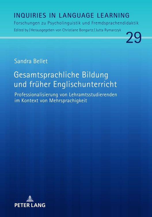 Produktbild: Gesamtsprachliche Bildung und fr&uuml;her Englischunterricht