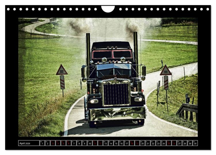Produktbild: Kenworth W900 PHOTOART (Wandkalender 2026 DIN A4 quer), CALVENDO Monatskalender