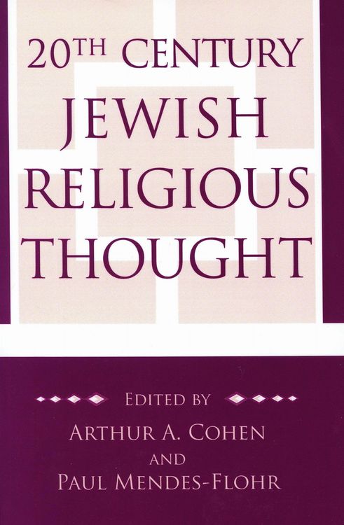 Produktbild: 20th Century Jewish Religious Thought