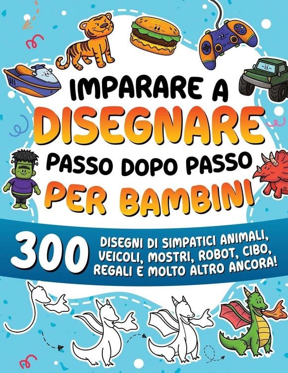 Produktbild: Imparare a disegnare passo dopo passo per bambini