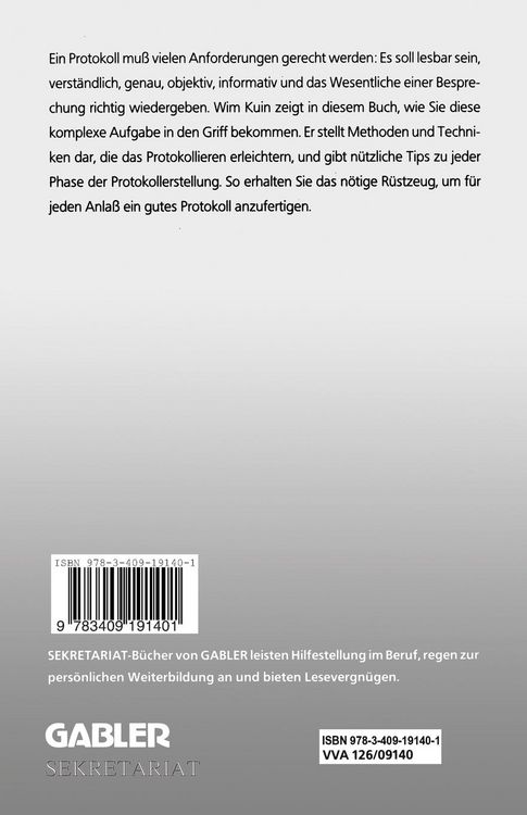 Produktbild: Protokoll