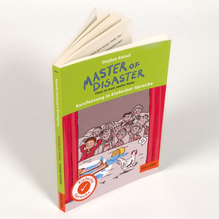 Produktbild: Kurzfassung in Einfacher Sprache. Master of Disaster