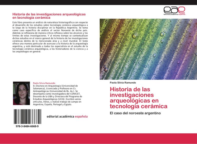 Produktbild: Historia de las investigaciones arqueol&oacute;gicas en tecnolog&iacute;a cer&aacute;mica