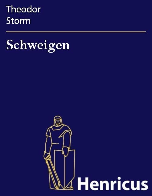 Produktbild: Schweigen