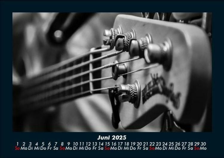 Produktbild: Musik 2025 Fotokalender DIN A5