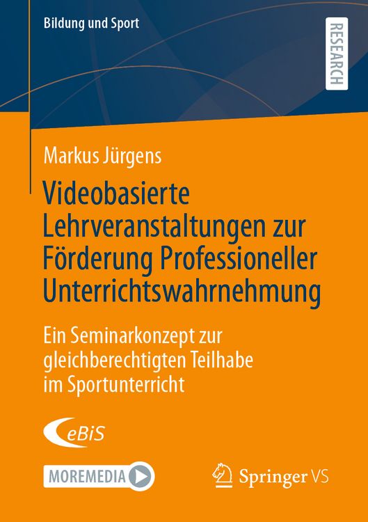 Produktbild: Videobasierte Lehrveranstaltungen zur F&ouml;rderung Professioneller Unterrichtswahrnehmung