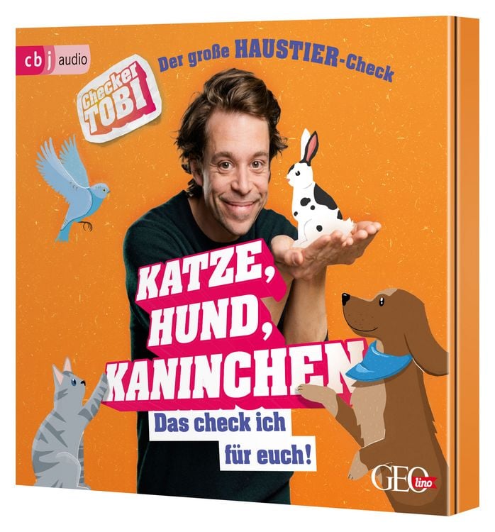 Produktbild: Checker Tobi - Der gro&szlig;e Haustier-Check: Katze, Hund, Kaninchen &ndash; Das check ich f&uuml;r euch!