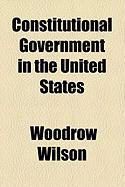 Produktbild: Constitutional Government in the United States