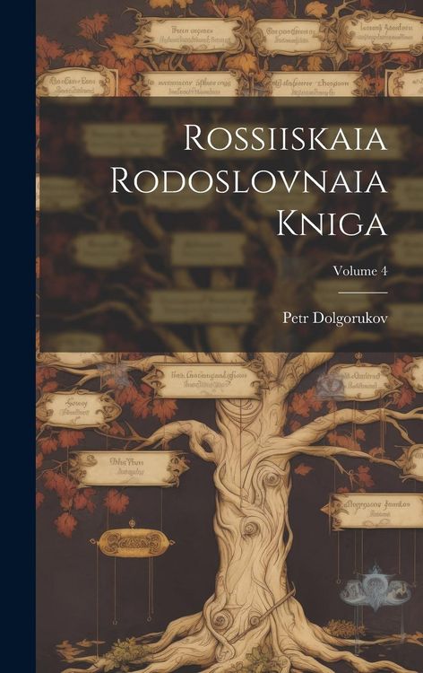 Produktbild: Rossiiskaia Rodoslovnaia Kniga; Volume 4