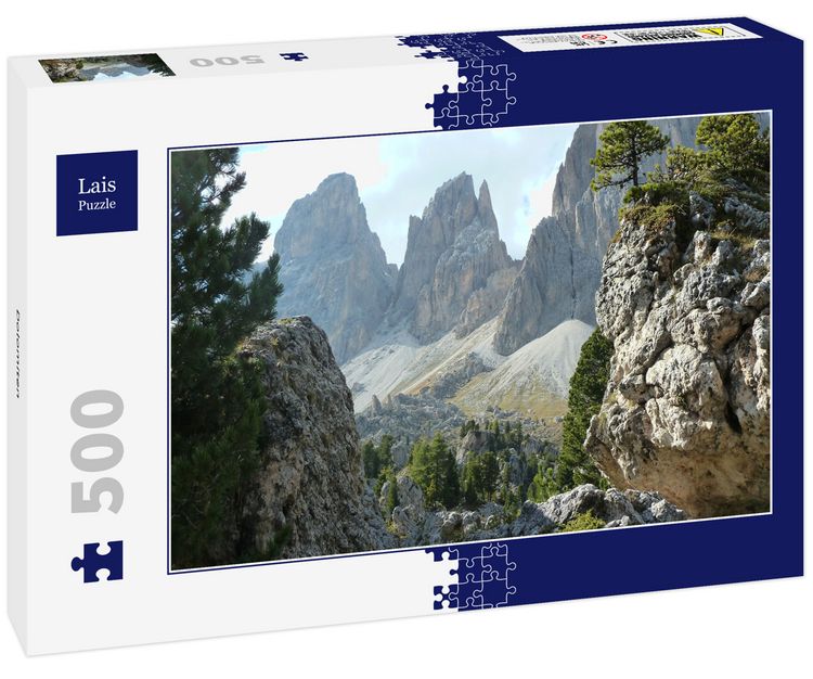 Produktbild: Lais Puzzle Dolomiten 500 Teile