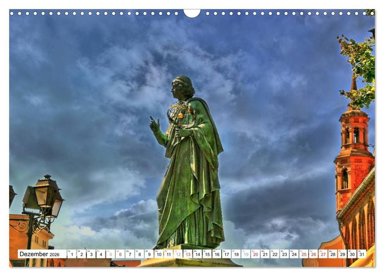Produktbild: Thorn Torun - Die gotische Altstadt (Wandkalender 2026 DIN A3 quer), CALVENDO Monatskalender