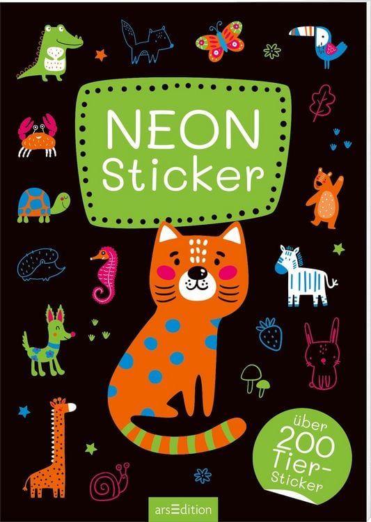 Produktbild: Neon-Sticker