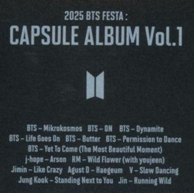 Produktbild: Bts: 2025 BTS FESTA : CAPSULE ALBUM Vol.1