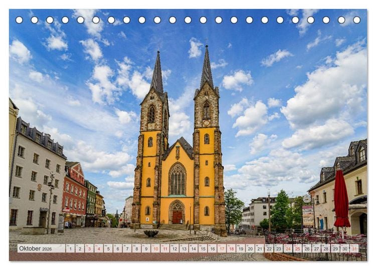 Produktbild: Hof Impressionen (Tischkalender 2026 DIN A5 quer), CALVENDO Monatskalender