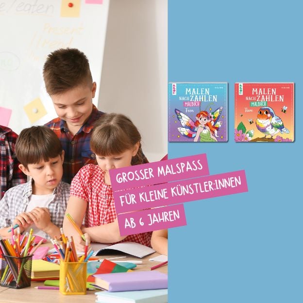 Produktbild: Malen nach Zahlen Malbuch Feen