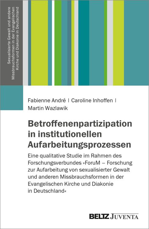 Produktbild: Betroffenenpartizipation in institutionellen Aufarbeitungsprozessen
