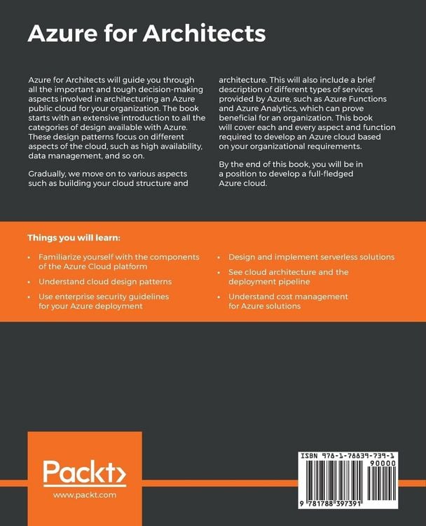 Produktbild: Azure for Architects