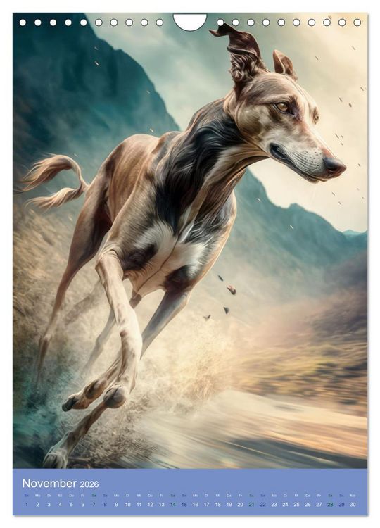 Produktbild: Hunde mit Temperament (Wandkalender 2026 DIN A4 hoch), CALVENDO Monatskalender