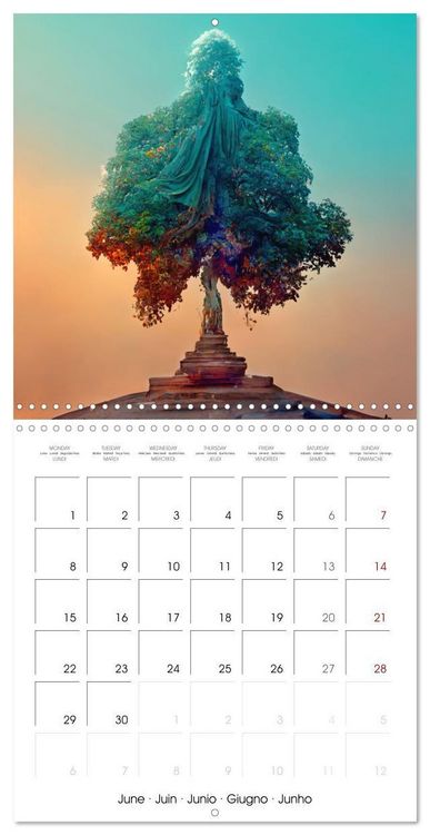 Produktbild: Dream Tree (Wall Calendar 2026 12 &times; 12 Inch) CALVENDO 12 Month Wall Calendar