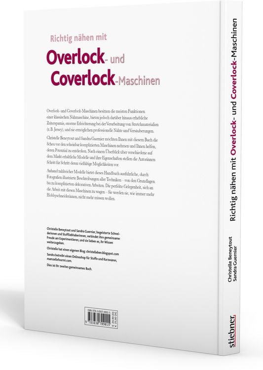 Produktbild: Richtig n&auml;hen mit Overlock- und Coverlock-Maschinen