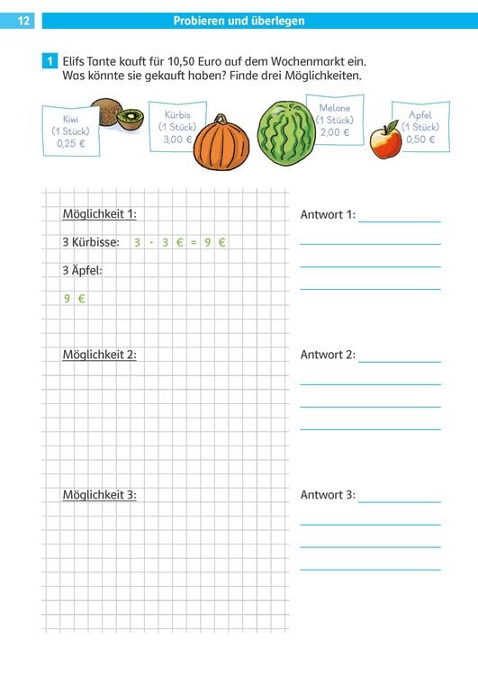 Produktbild: Die Mathe-Helden Textaufgaben/Sachaufgaben 3. Klasse