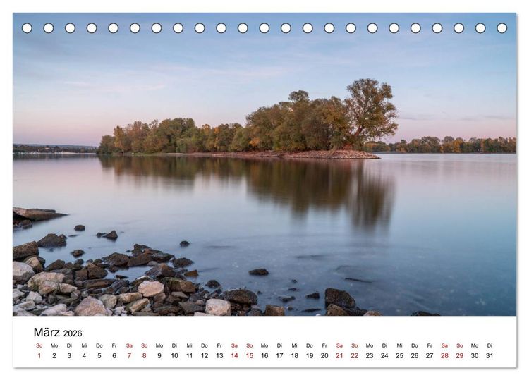Produktbild: Rheingau 2026 (Tischkalender 2026 DIN A5 quer), CALVENDO Monatskalender