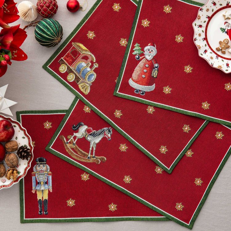 Produktbild: Villeroy & Boch Toy's Delight Jubil&auml;ums-Set Gobelin Platzset 4tlg.