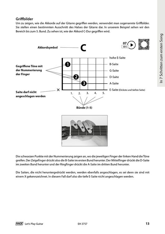 Produktbild: Let's Play Guitar - Band 1 mit 2 CDs und QR-Codes
