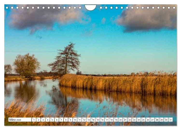 Produktbild: Osterholz-Scharmbeck, Natur-Impressionen aus dem Teufelsmoor (Wandkalender 2026 DIN A4 quer), CALVENDO Monatskalender