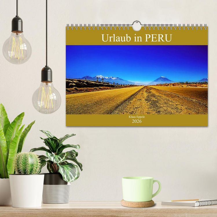 Produktbild: Urlaub in Peru (Wandkalender 2026 DIN A4 quer), CALVENDO Monatskalender