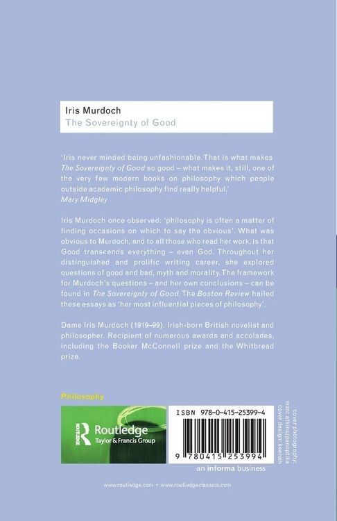 Produktbild: The Sovereignty of Good