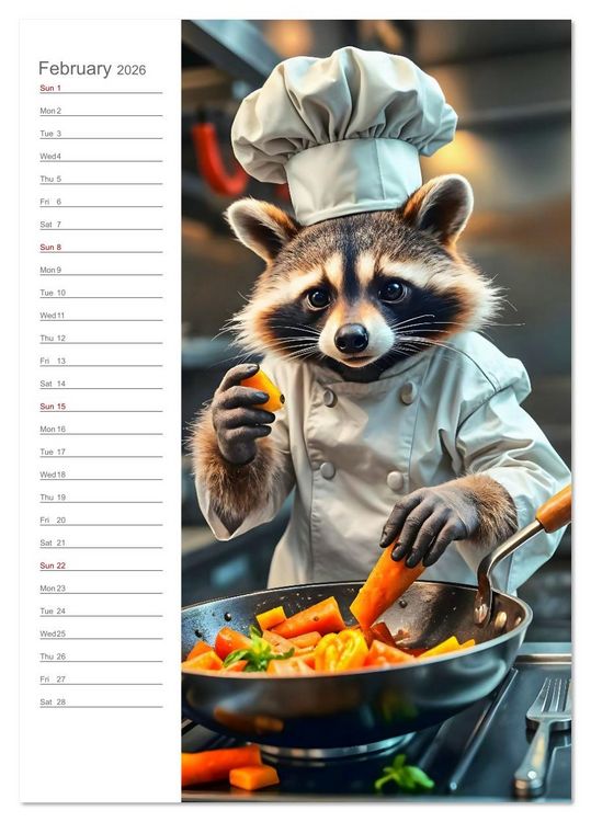 Produktbild: When animals do the job - Animal career days with a twist (Desk Calendar 2026 DIN A5 portrait), CALVENDO 12 Month DeskCalendar