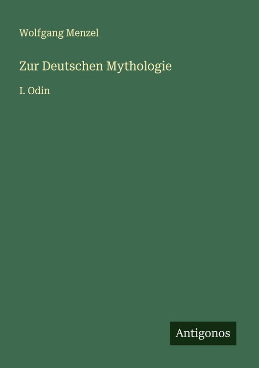 Produktbild: Zur Deutschen Mythologie
