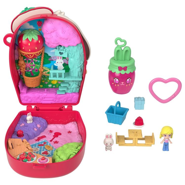 Produktbild: Polly Pocket Erdbeerh&auml;schen Schatulle
