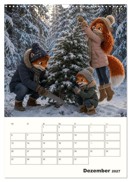 Produktbild: Kleines Pfotengl&uuml;ck (Wandkalender 2027 DIN A3 hoch), CALVENDO Monatskalender