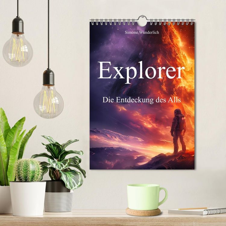 Produktbild: Explorer - Die Entdeckung des Alls (Wandkalender 2026 DIN A4 hoch), CALVENDO Monatskalender