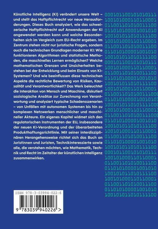Produktbild: Haftpflichtrecht f&uuml;r k&uuml;nstliche Intelligenz
