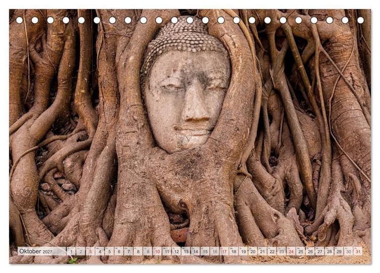 Produktbild: Thailand Impressionen (Tischkalender 2027 DIN A5 quer), CALVENDO Monatskalender