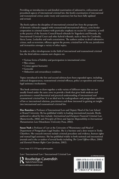 Produktbild: International Criminal Law