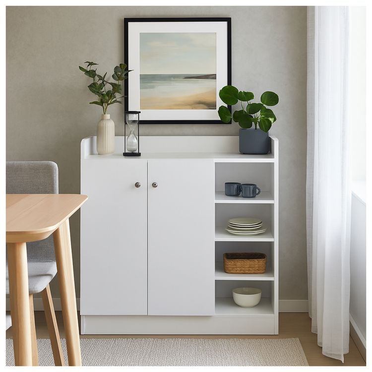 Produktbild: HTI-Living Kommode Nina 5 Wei&szlig; Kommode Nina 5 Wei&szlig;